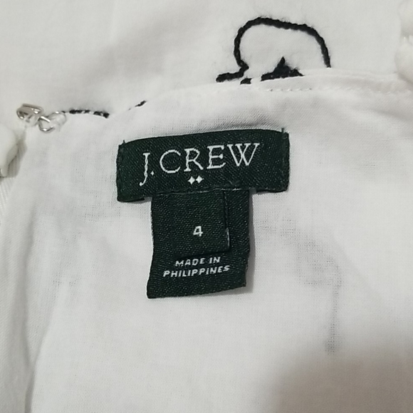 J. Crew Spaghetti Strap Floral Dress - size 4 - Picture 4 of 4